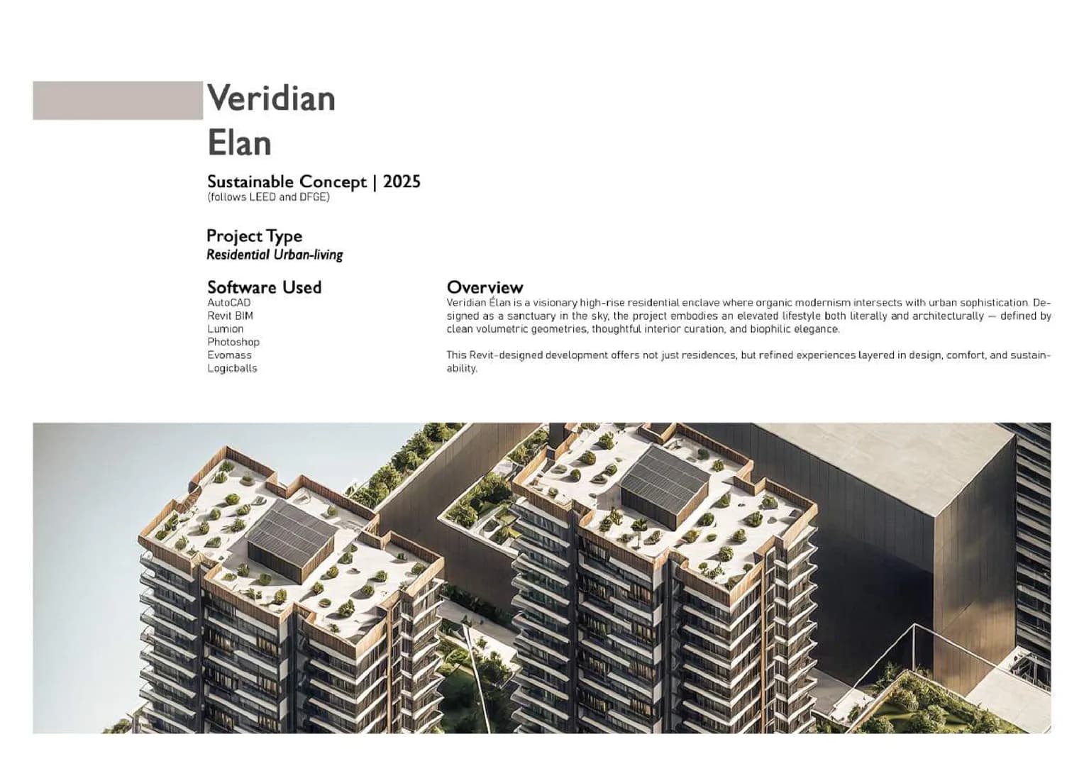 Veridian Elan — Verdant Sophistication in the Sky
